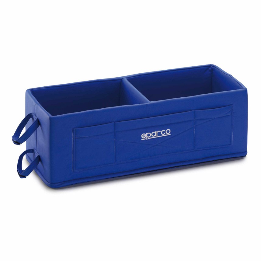 Sparco スパルコ ダブルヘルメットボックス 青