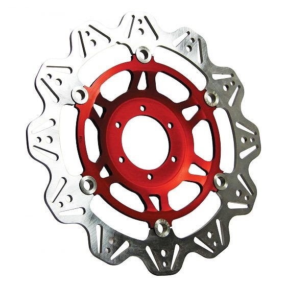 EBC ブレーキビーシリーズレッドハブオートバイブレーキディスク-VR3089RED