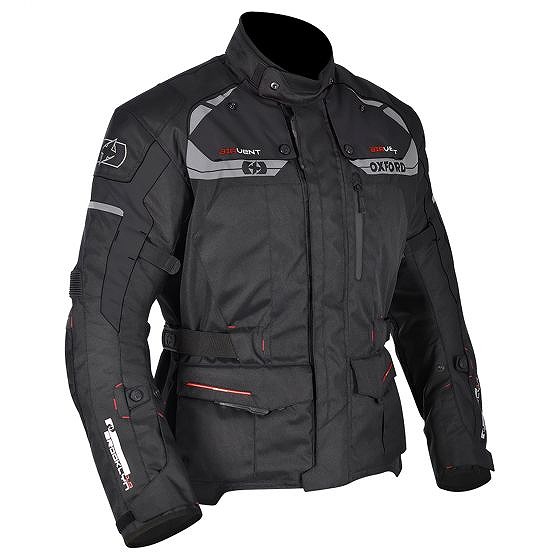 Oxford オックスフォード ブルックリンテキスタイルオートバイジャケット Tech Black | S