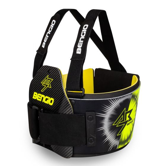 Bengio ベンジオ AB7 レディカートリブプロテクター　Grey/Fluro Yellow - 商品メイン画像
