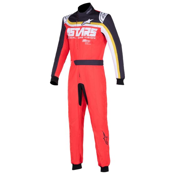 Alpinestars アルパインスターズ KMX-9 V2グラフィックカートスーツ Graphic_2_-_Red_/_Black_/_Brass_Brown