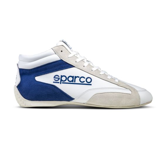 Sparco スパルコ Sドライブミッドシューズ Colour:White_/_Blue