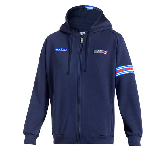 Sparco スパルコ マルティーニ レーシング フーデッド スウェットシャツ
