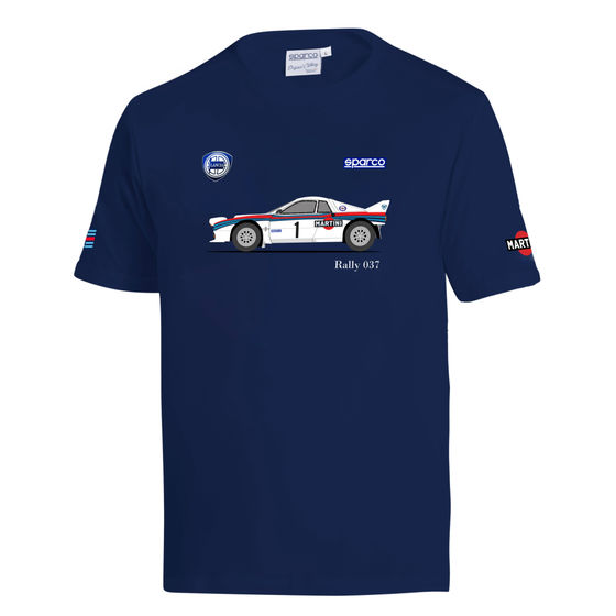 Sparco スパルコ マルティーニ レーシング ランチア 037 T シャツ