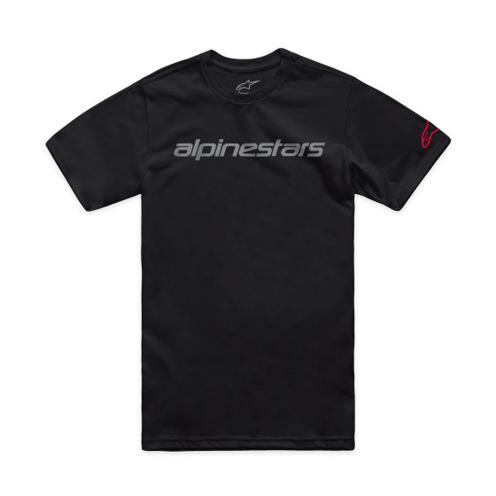 Alpinestars　アルパインスターズ リニア・ワードマークTシャツ カラー:Black_/_Grey