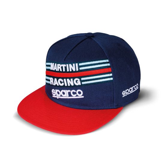 【楽天市場】Sparco スパルコ マティーニレーシングフラットピークキャップ martini racing マルティニ マルティーニ【 帽子