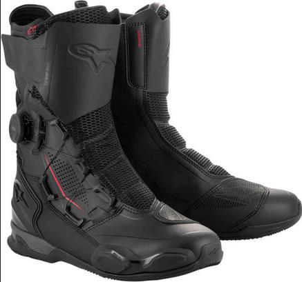 Alpinestars SP-X Boa オートバイのブーツ カラー :ブラック
