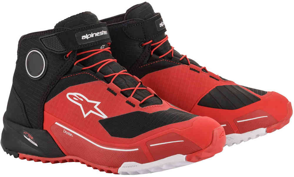 Alpinestars アルパインスターズ CR-X Drystar オートバイシューズ カラー:レッド/ブラック