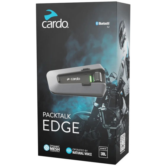 Cardo カルド Packtalk Edgeモーターサイクルインターコム|くじらRacing