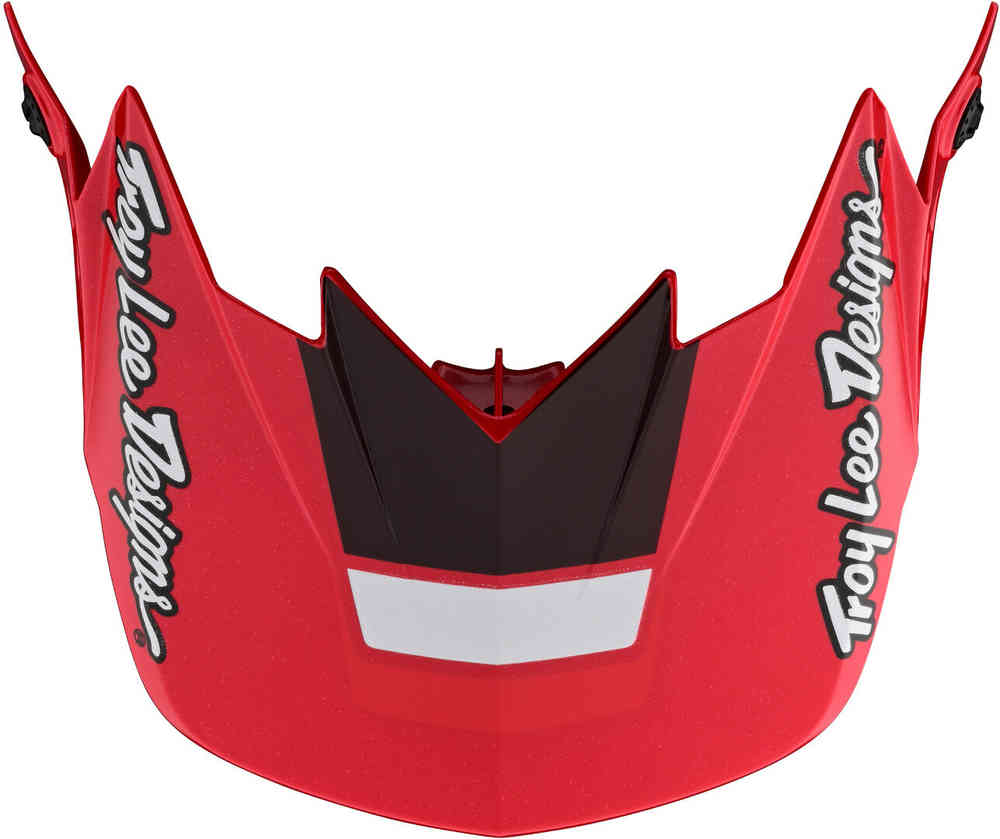 Troy Lee Designs トロイリーデザインズ GP Nova ヘルメットピーク カラー:レッド|くじらRacing