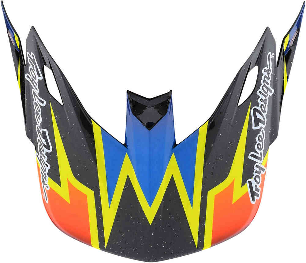 Troy Lee Designs トロイリーデザインズ SE5 Lightning ヘルメットピーク カラー:ブラックピンク|くじらRacing