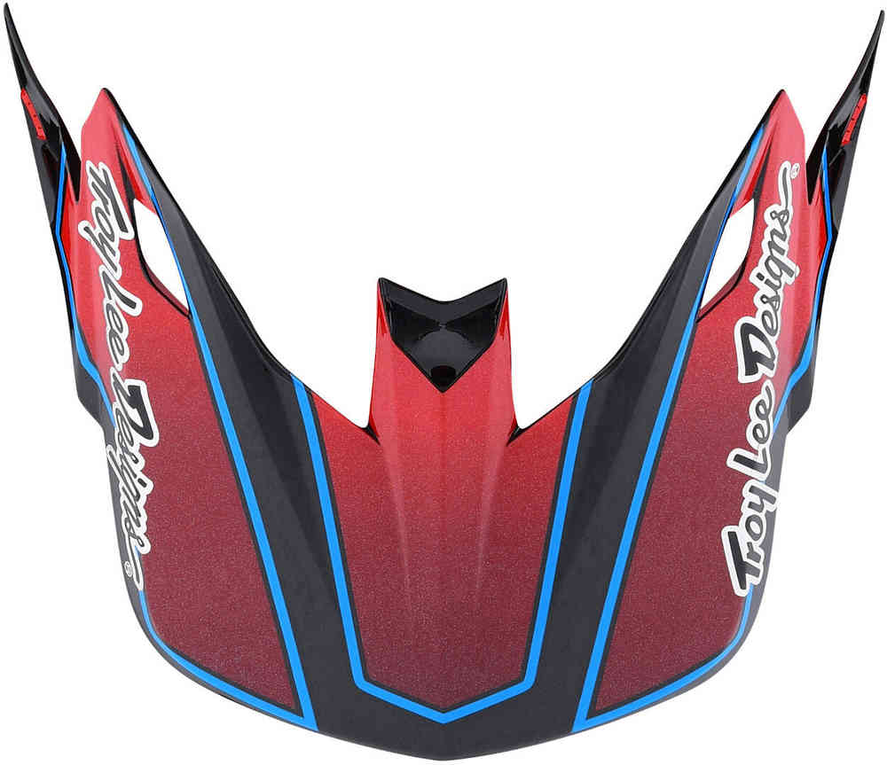 Troy Lee Designs トロイリーデザインズ SE5 Team ヘルメットピーク カラー:レッド