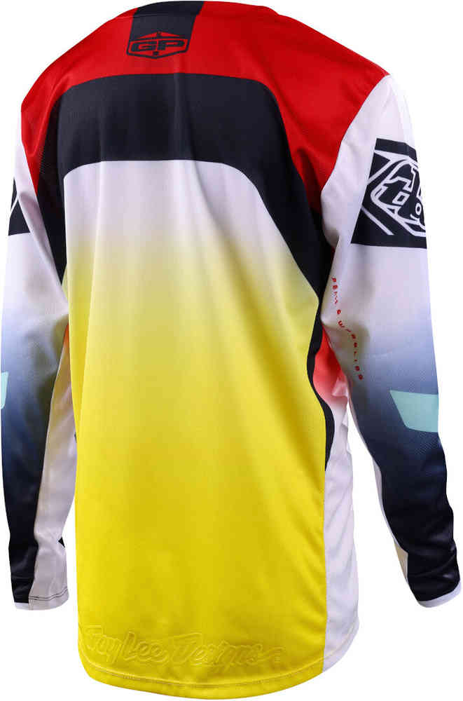 Troy Lee Designs トロイリーデザインズ GP Arc ユースモトクロスジャージ カラー:イエロー/レッド