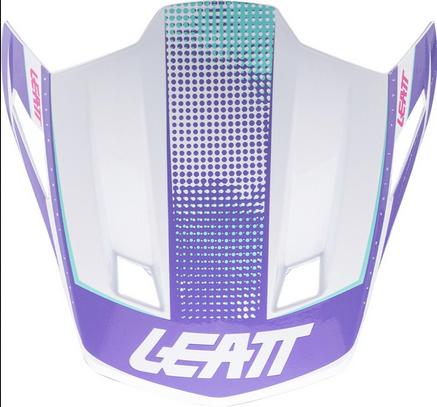 Leatt リアット Moto 7.5 Dots ヘルメットピーク|くじらRacing