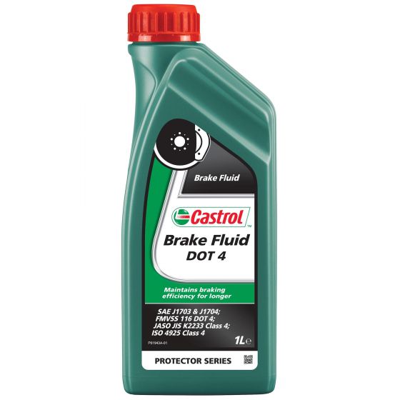 【楽天市場】本国生産品 Castrol カストロール ドット4ブレーキ液 【 ブレーキフルード オイル Brake & Clutch