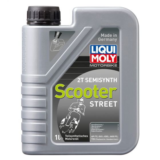 本国生産品 Liqui Moly リキモリ 2ストローク半合成スクーターストリートオイル 【 バイク 2輪 オートバイ エンジンオイル ENGINE エンジン オイル メンテナンス 】|くじらRacing