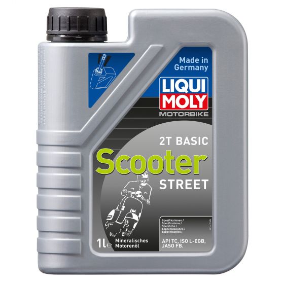 本国生産品 Liqui Moly リキモリ 2ストロークミネラル基本スクーターストリートオイル 【 バイク 2輪 オートバイ エンジンオイル ENGINE エンジン オイル メンテナンス 】|くじらRacing