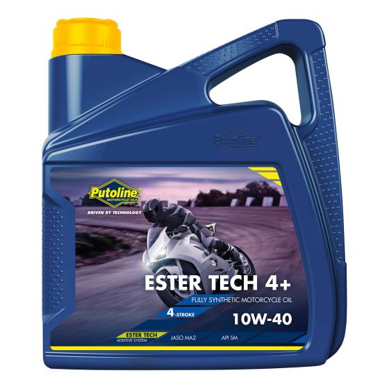 本国生産品 Putoline Ester Tech 4+|Oil Viscosity:10W40 【 バイク 2輪 オートバイ エンジンオイル ENGINE エンジン オイル メンテナンス 】