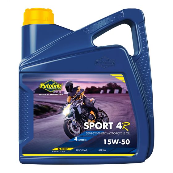 本国生産品 Putoline スポーツ4R|Oil Viscosity:15W50 【 バイク 2輪 オートバイ エンジンオイル ENGINE エンジン オイル メンテナンス 】