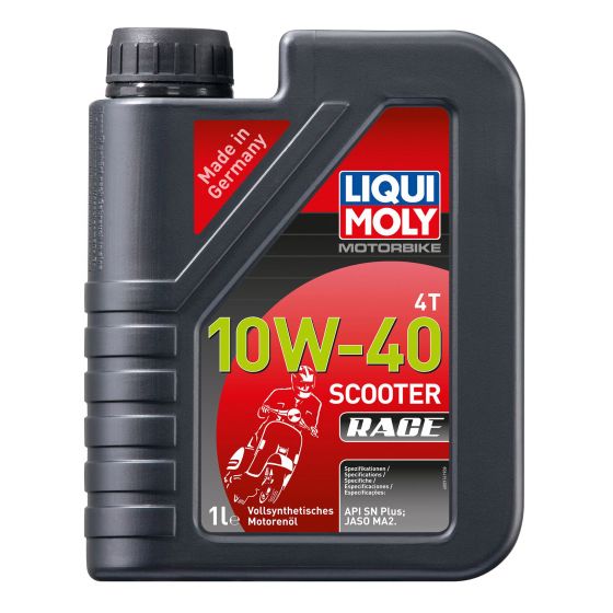 本国生産品 Liqui Moly リキモリ オイル4ストローク - 完全シンセ - スクーターレース - 10W-40 【 バイク 2輪 オートバイ エンジンオイル ENGINE エンジン オイル メンテナンス 】 8,246円