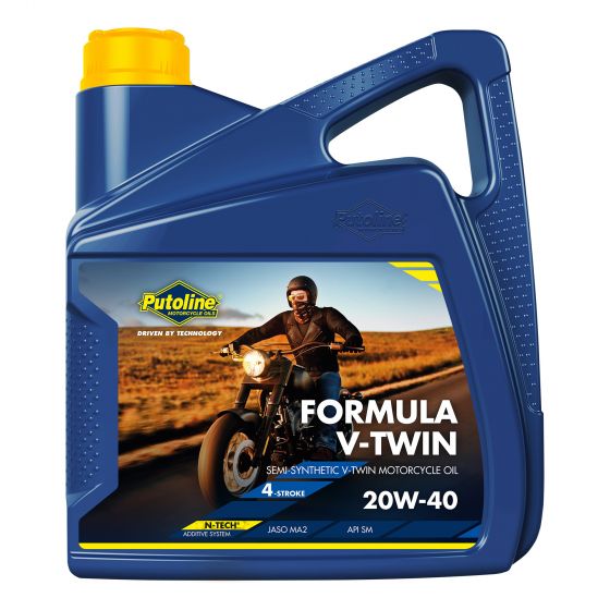 本国生産品 Putoline ツインの式|Oil Viscosity:20W40 【 バイク 2輪 オートバイ エンジンオイル ENGINE エンジン オイル メンテナンス 】|くじらRacing