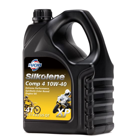 本国生産品 Silkolene COMP 4 XP|Oil Viscosity:10W40 【 バイク 2輪 オートバイ エンジンオイル ENGINE エンジン オイル メンテナンス 】