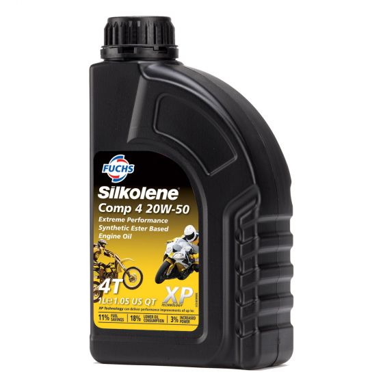 本国生産品 Silkolene COMP 4 XP|Oil Viscosity:20W50 【 バイク 2輪 オートバイ エンジンオイル ENGINE エンジン オイル メンテナンス 】