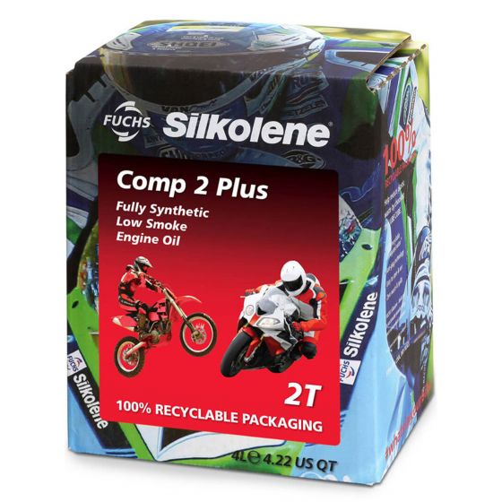 本国生産品 Silkolene COMP 2プラス 【 バイク 2輪 オートバイ エンジンオイル ENGINE エンジン オイル メンテナンス 】