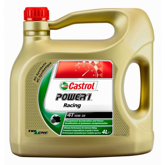 本国生産品 Castrol カストロール 電源1レーシング4T 10W-30 【 バイク 2輪 オートバイ エンジンオイル ENGINE エンジン オイル メンテナンス 】