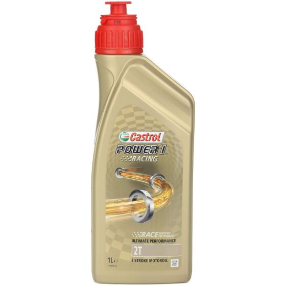 本国生産品 Castrol カストロール 電源1レーシング2T 【 バイク 2輪 オートバイ エンジンオイル ENGINE エンジン オイル メンテナンス 】|くじらRacing