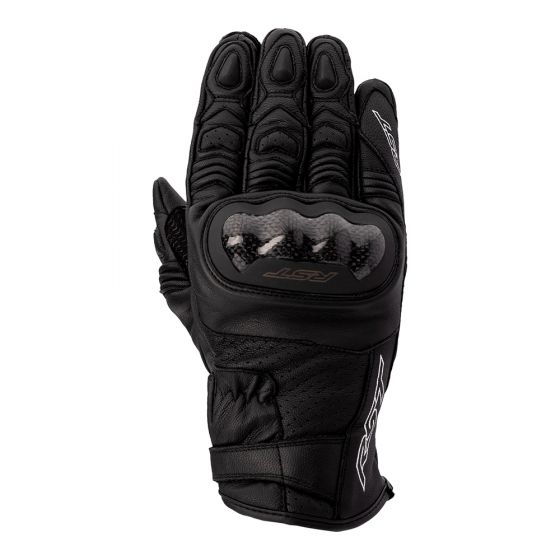 RST 3046スポーツミッドウォータープルーフレザーバイク用グローブ|Colour Black