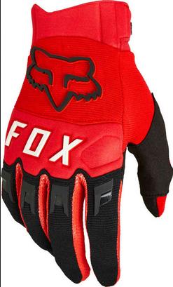 FOX Dirtpaw モトクロスグローブ カラー:ブラック/レッド|くじらRacing