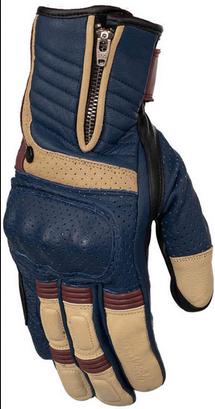 Rusty ラスティ Stitches Simon Retro モーターサイクルグローブ