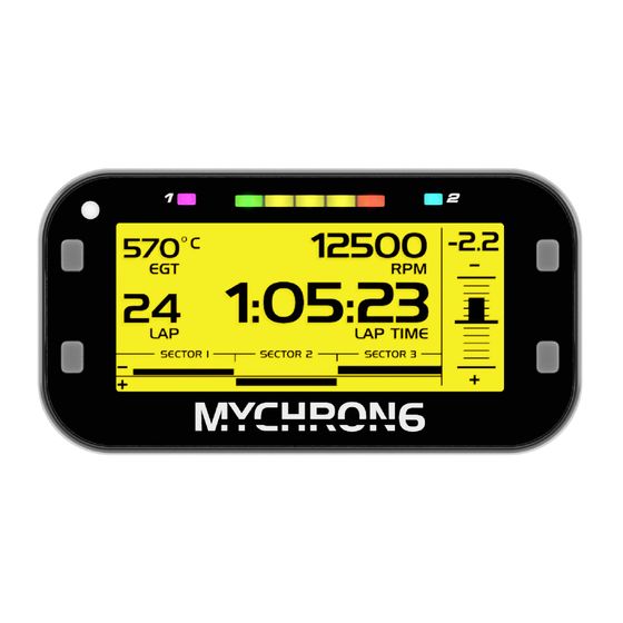 AIM Motorsport エーアイエム モータースポーツ MyChron6　ダッシュロガー　GPS付カートラップタイマー｜くじらRacing