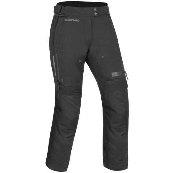 Oxford オックスフォード モンディアル女性の テキスタイル Textile オートバイパンツ Tech Black 【 バイク 2輪 パンツ ズボン テキスタイル Textile 】｜くじらRacing