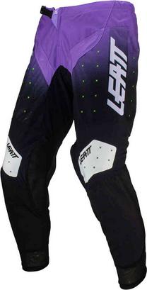 Leatt 4.5 Lite Gradient 2024 モトクロスパンツ カラー:パープル/ブラック