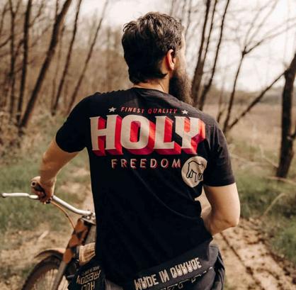 HolyFreedom ホリーフリーダム  Chop nera プルオーバー
