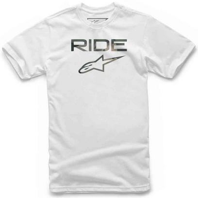 Alpinestars アルパインスターズ Ride 2.0 Camo T シャツ カラー:ホワイト