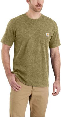 Carhartt カーハート Workwear Pocket Tシャツ カラー:オリーブグリーン/ブラック
