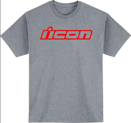 Icon アイコン Clasicon 2023 Tシャツ カラー:グレー/レッド
