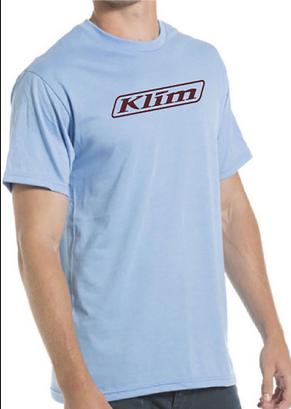 Klim クライム Word T シャツ カラー:ライトブルー