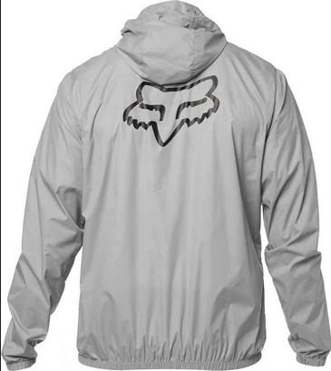 FOX フォックス Attacker Windbreaker ジャケット カラー:ライトグレー