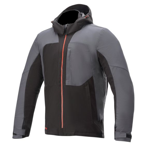 Alpinestars アルパインスターズ Stratos V2 Techshell Drystar Motorcycle Jacket Colour Black / Asphalt / Red 【 バイク 2輪 ジャケット かっこいい お洒落 モーターサイクル オートバイ テキスタイル 】｜くじらRacing 30,732円