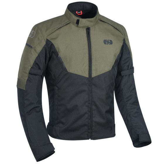 Oxford オックスフォード Delta 1.0 テキスタイル モーターサイクル ジャケット Colour Black / Green 【 バイク 2輪 ジャケット かっこいい お洒落 モーターサイクル オートバイ テキスタイル 】