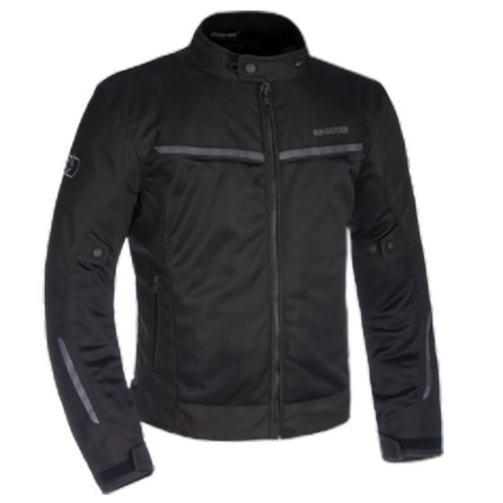 Oxford オックスフォード Arizona 1.0 Air Textile Motorcycle Jacket Colour Black 【 バイク 2輪 ジャケット かっこいい お洒落 モーターサイクル オートバイ テキスタイル 】｜くじらRacing