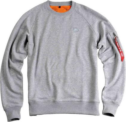Alpha Industries アルファインダストリーズ X-Fit スウェット シャツ カラー:グレー|くじらRacing