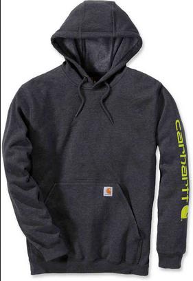 Carhartt カーハート Midweight Sleeve Logo パーカー カラー:ダークグレー 13,321円