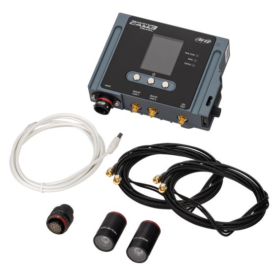 AIM Motorsport AiMモータースポーツ SmartyCam 3 デュアル固定ディスク写真機取り合わせ バレットカム付き添い人 Connection:22_Pin_Plug_and_Pins_Only Cable_Length:4m