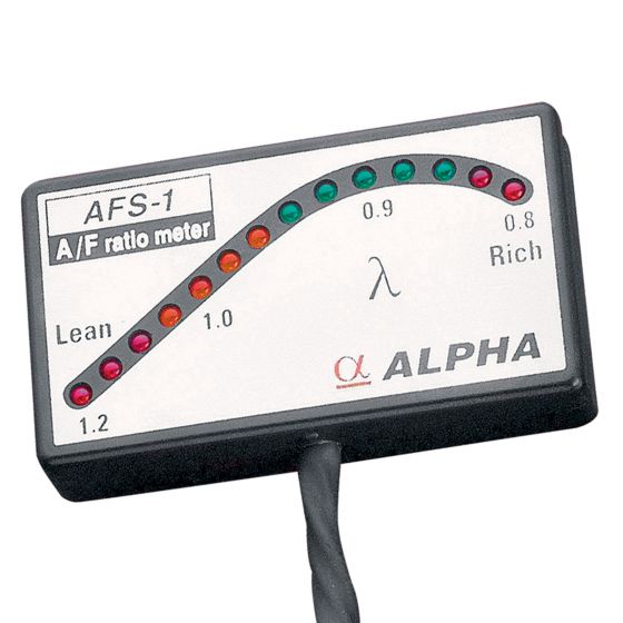 Alpha 空燃比計 【 データ 計測器 ドライバー 補助 モータースポーツ 車 4輪 サーキット ケーブル 】|くじらRacing