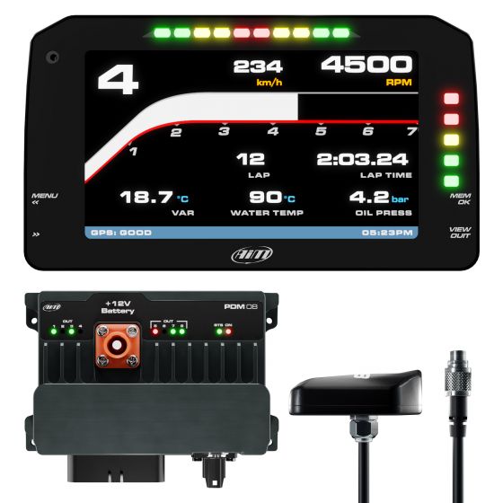【楽天市場】AIM Motorsport エーアイエム PDM08 アドバンスド パワー ディストリビューション モジュール データロガー